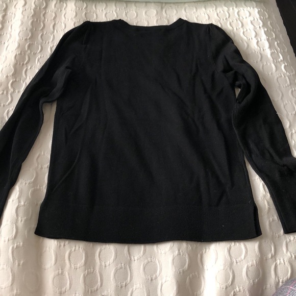NWOT LOFT Wool Blend Puff Shoulder Sweater - Picture 7 of 7